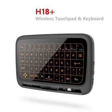 H18+ Mini HTPC Keyboard: 2.4GHz Wireless Keypad Touchpad Adjustable Backlight USB For Windows Android Mac Linux from NSE Imports #2.